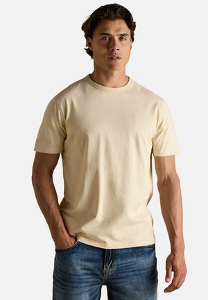 REGULAR FIT - RUGBY CLUB CREW NECK - T-Shirt print - cream