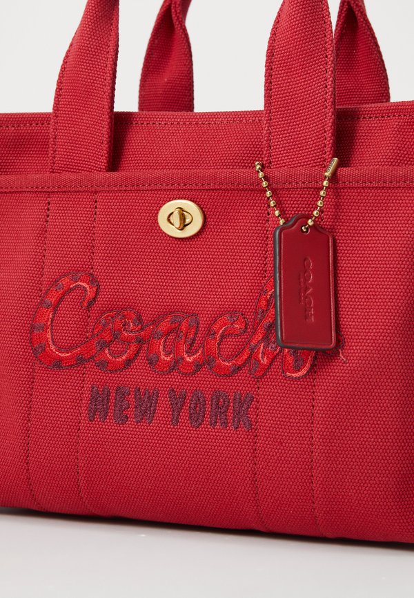 NEW YEAR SNAKE SCRIPT CARGO TOTE  - Handbag - ruby2