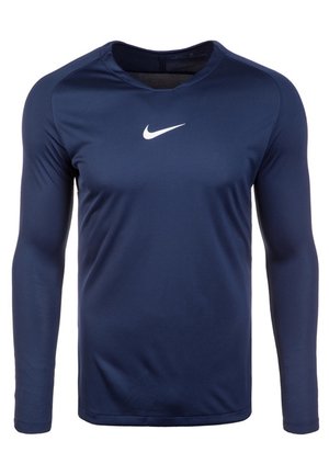 Nike Performance DRY PARK FIRST - Maglietta a manica lunga - midnight navy/white