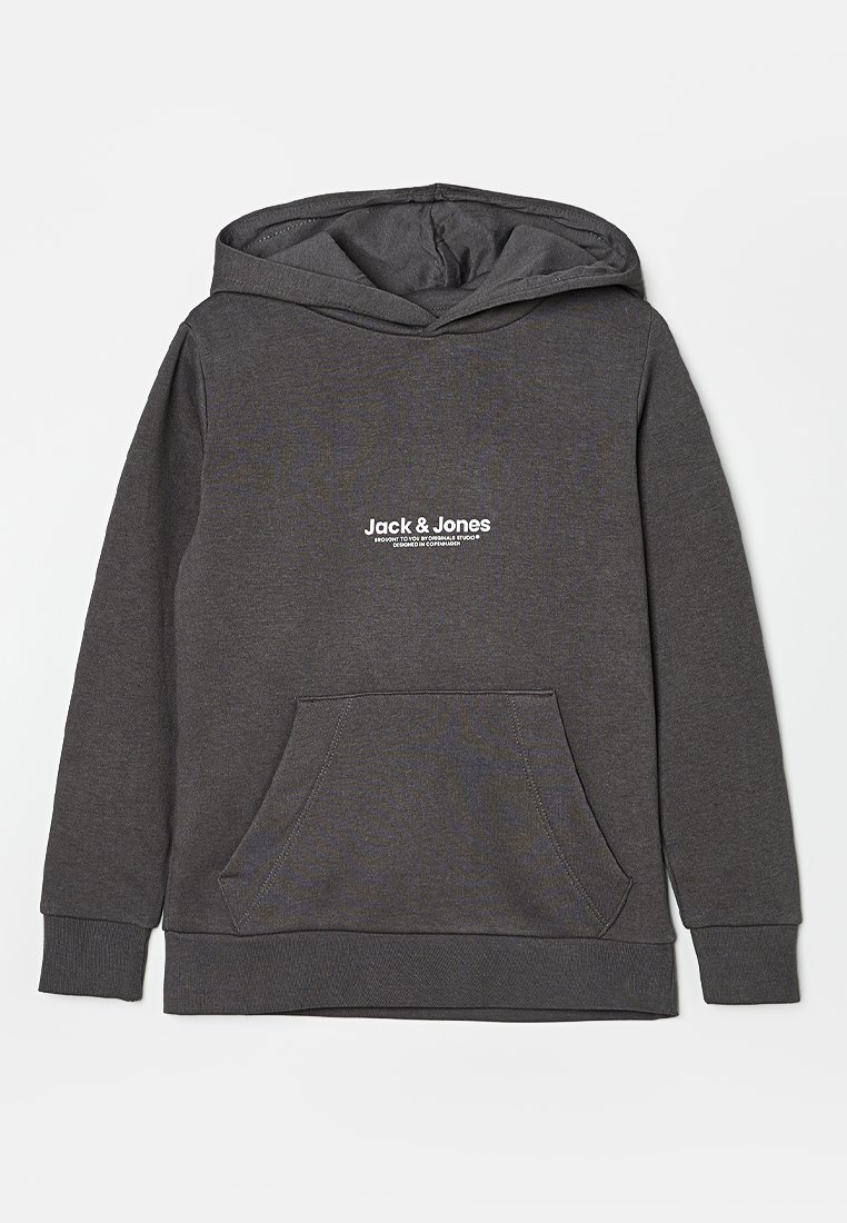 Jack & Jones Junior Hoodie donkergrijs Jack & Jones Junior Hoodie donkergrijs