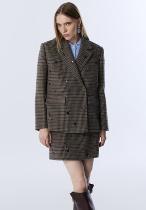 HOUNDSTOOTH - Blazer - brown