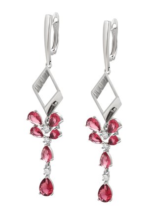 Cercei - silver rose pink
