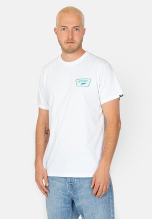 Vans Camiseta estampada - white / porcelain green