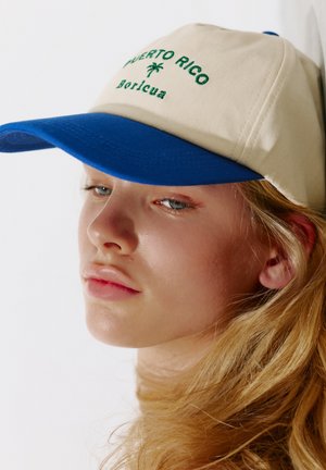 PULL&BEAR, PUERTO RICO - CAP - Cappellino - white