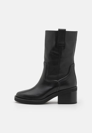 Nubikk CASSY SLOUCH - Cowboy/Biker boots - black