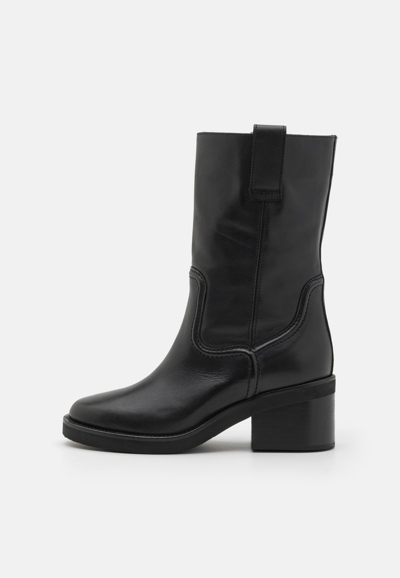 Nubikk CASSY SLOUCH - Kauboi-/mootorrattasaapad - black