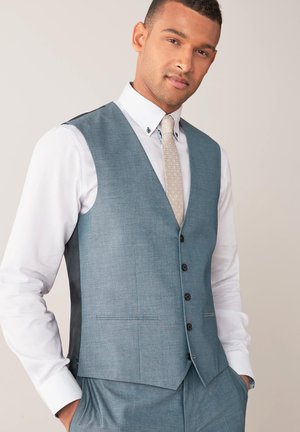 Next Suit waistcoat - light blue