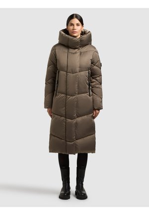 khujo MANELIA2 - Zimski plašč - cane brown