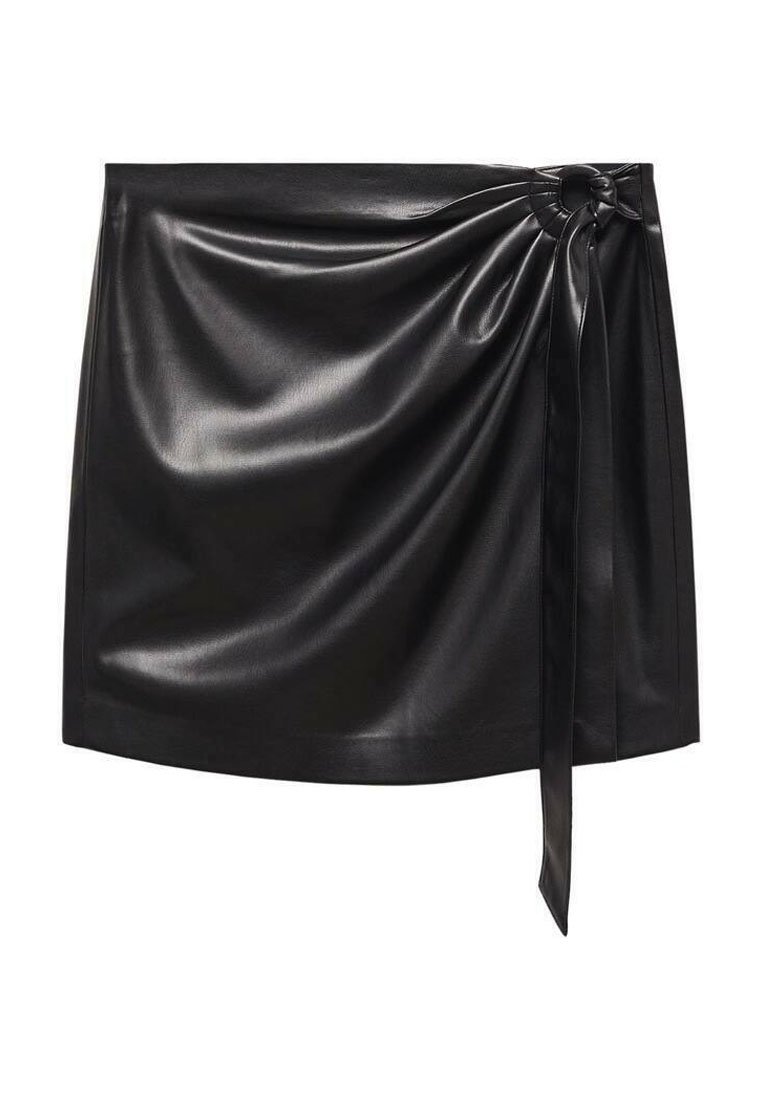 Mango Minirok zwart Mango Minirok zwart