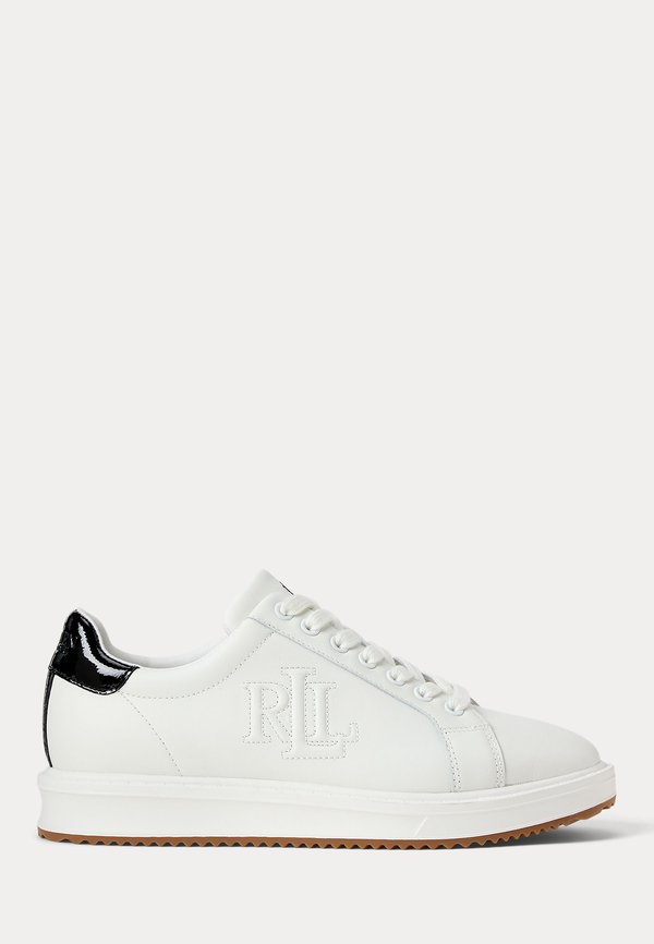 AINSLEY SMOOTH & CRINKLE LEATHER SNEAKER - Trainers