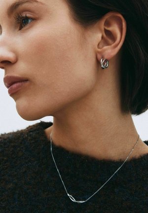 EDBLAD, NOUVEAU HOOPS SMALL - Ohrringe - silver-coloured