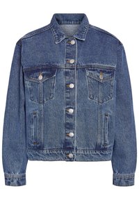 NMLONEL STAR JACKET - Traper jakna - medium blue denim