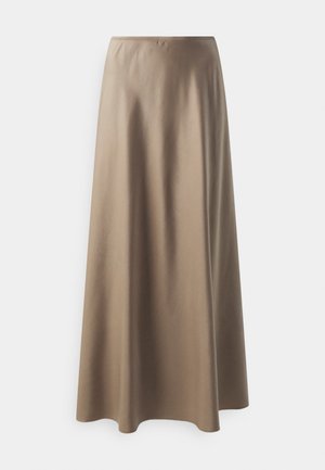 MSCH Copenhagen NICOLETTE ULLAS SKIRT - Maksi svārki - mocha meringue