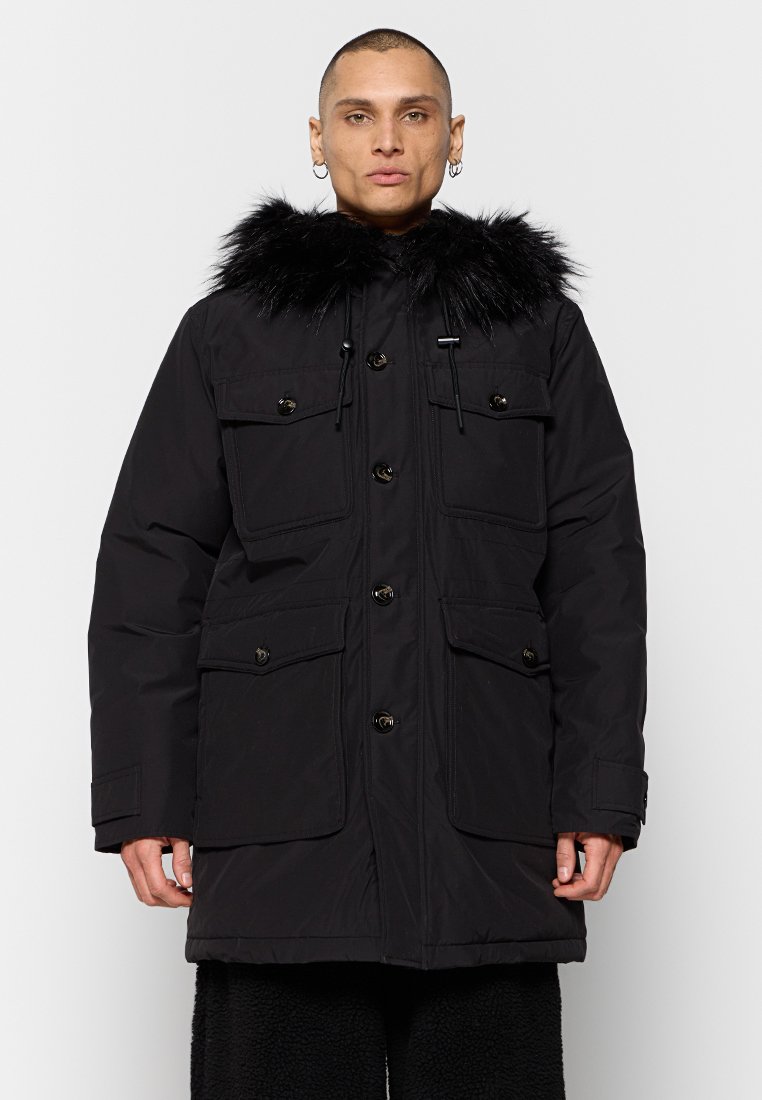 Diesel Winterjas zwart