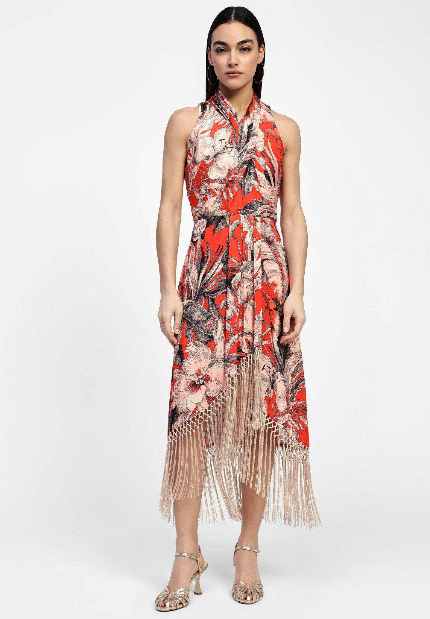 Dixie Vestito elegante corallo