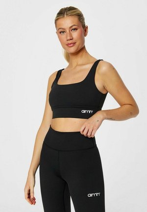 CORE - Sport-BH mit mittlerer Stützkraft - black