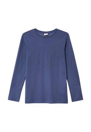 Langarmshirt - blau