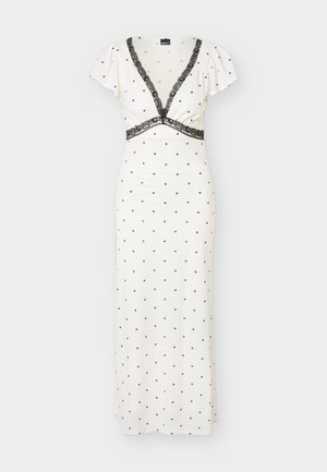 Gina Tricot, DETAIL MIDI DRESS - Robe de jour - white/black