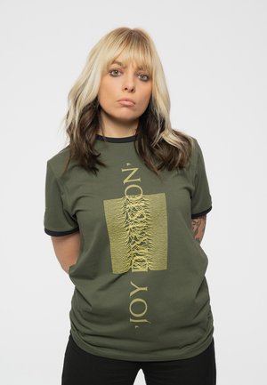DIVISION BLENDED PULSE RINGER - Print T-shirt - green