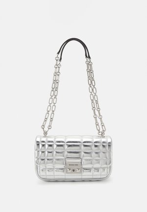 TRIBECA CONV CHAIN - Sac bandoulière - silver-coloured
