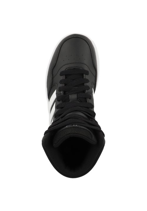 adidas Hoops Mid Core Black Cloud White Grey (GS) — foto 3
