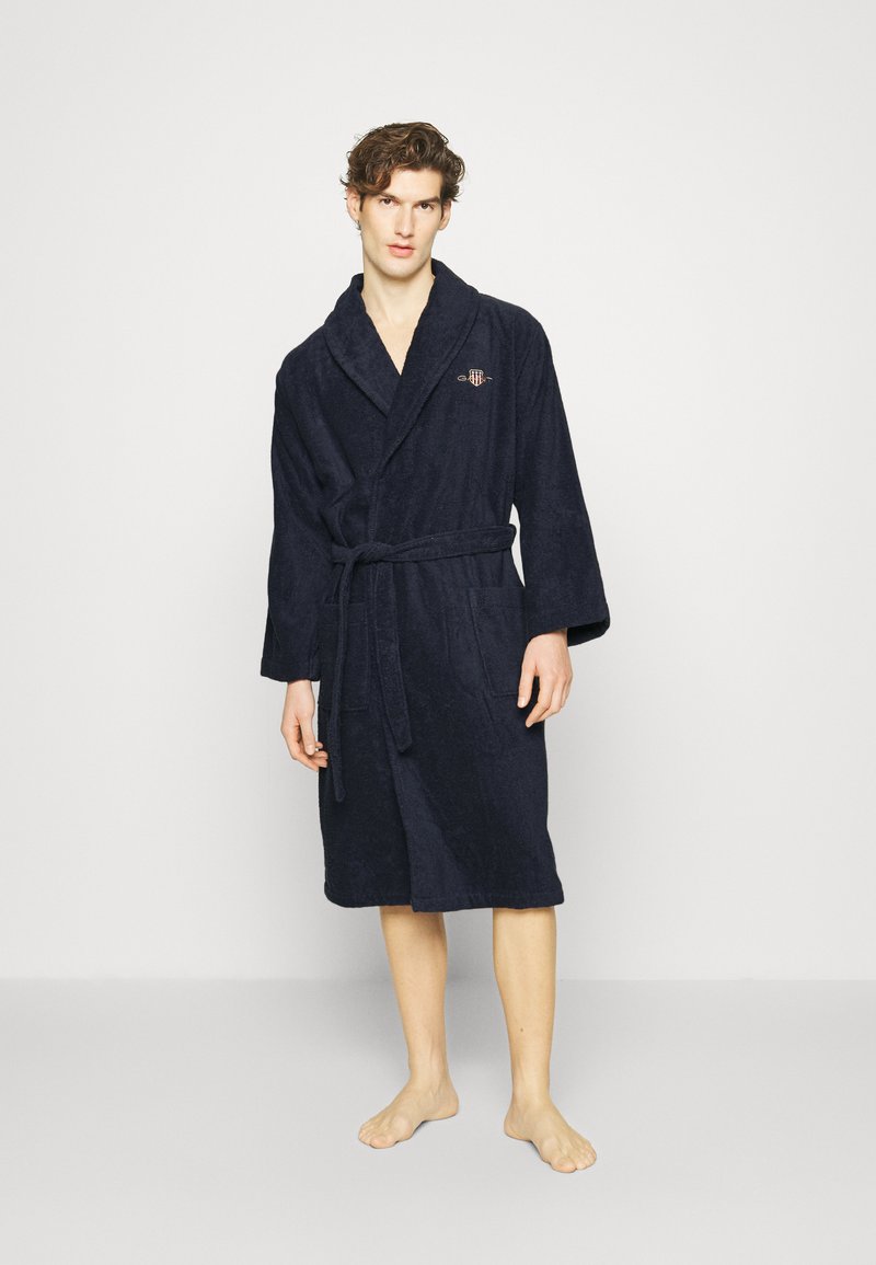 GANT ARCHIVE SHIELD ROBE Dressing gown dunkelblau/blue Zalando.co.uk