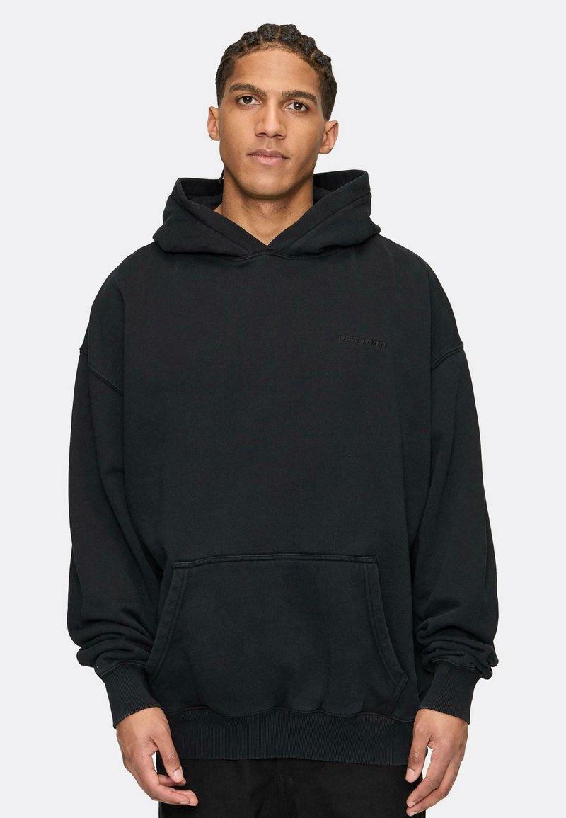 Pegador Džemperis ar kapuci - vintage black black