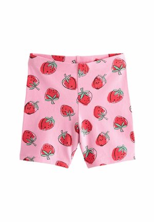 Next CYCLE  - Šortai - red pink strawberry heart print