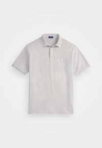 STRETCH OXFORD POLO SHIRT - Polo - andover heather/white