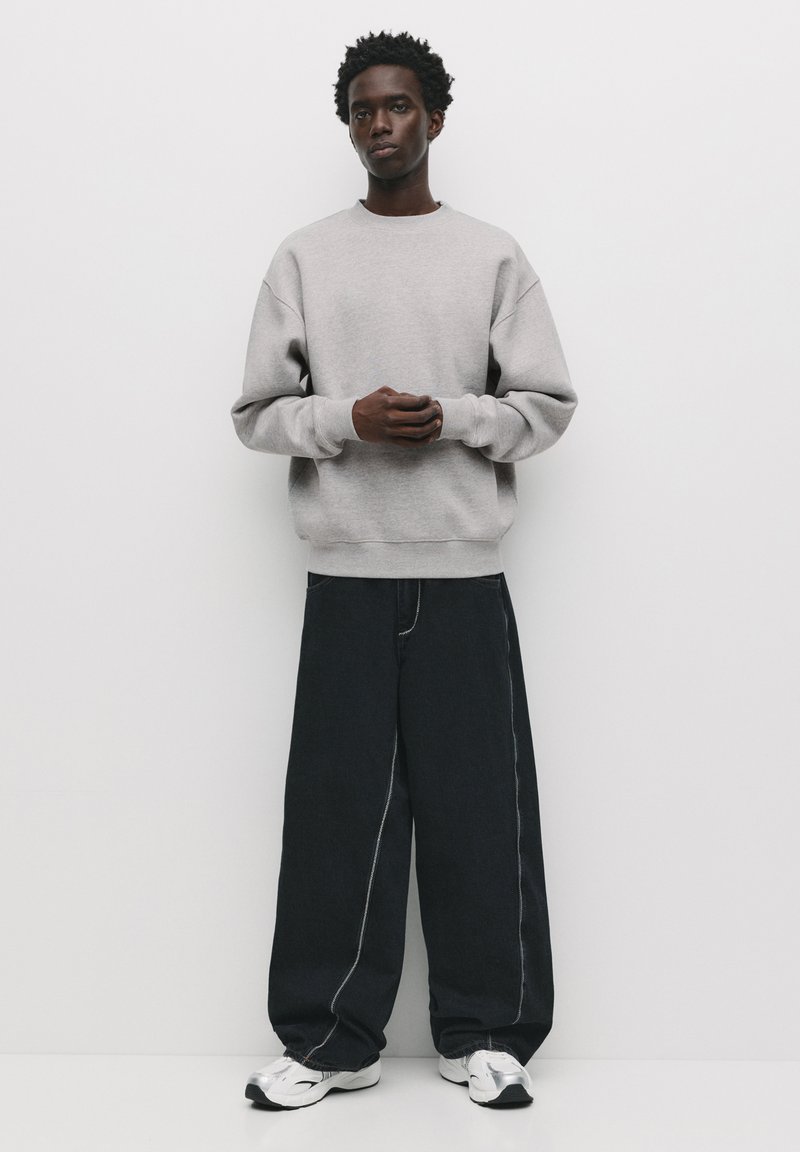 Pull En Polaire Pour Femme - Col Rond Chaud - Manches Longues - Confortable - Doublé - En Peluche épaisse - Manches Longues - Basic - Couleur Unie - Haut à Manches Longues, A Vin., XXL