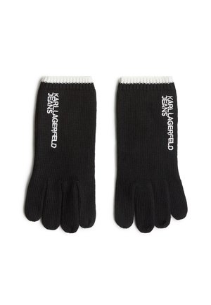 KNITTED - Guanti - black