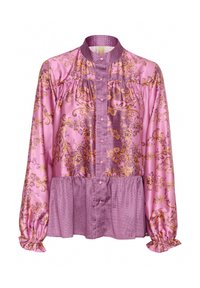 Culture Blúzka so zapínaním na gombíky - phlox pink graphic