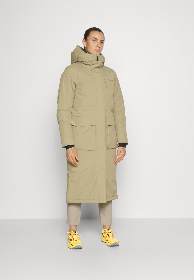 Didriksons LEYA WNS - Parka - wood/sand - Zalando.at