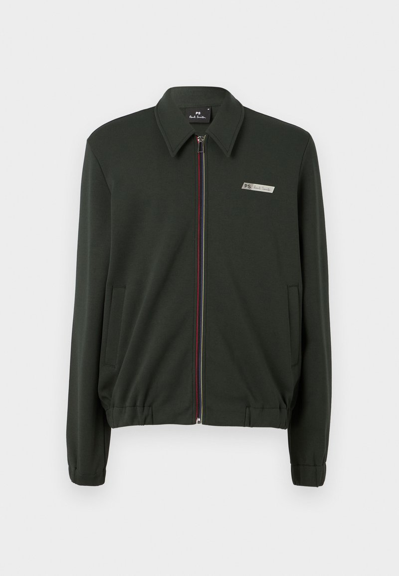 PS Paul Smith Sweater met rits donkergroen