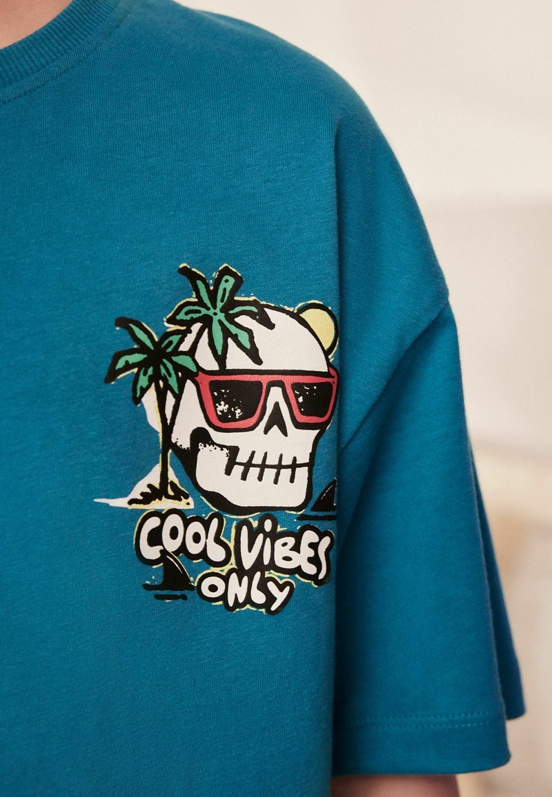 Next 3 PACK - REGULAR FIT - Pyjama - purple teal surf character