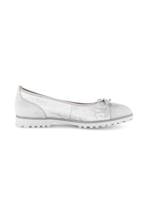 SPORTLICHE BALLERINA - Ballerina's - silber/light grey