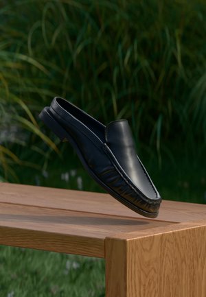 Zign LEATHER - Papuci - black