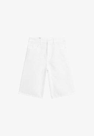 Massimo Dutti, Jeans Shorts - white