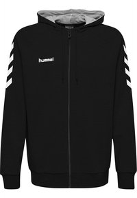 Hummel - Sweatjakke - black Miniaturebillede 1