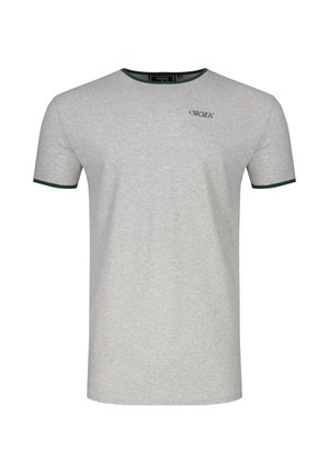 SIKSILK, RINGER - T-shirt basique - grey marl