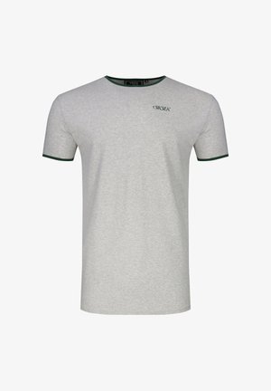 SIKSILK, RINGER - T-shirt basique - grey marl