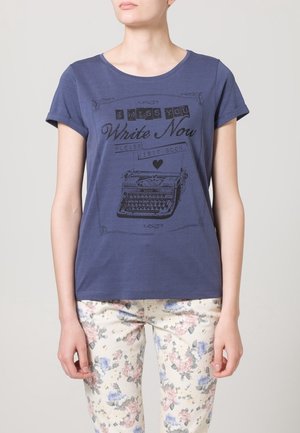 T-shirt med print - dark blue