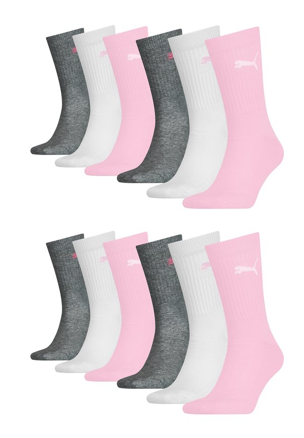 12ER PACK CREW  - Socken - rose
