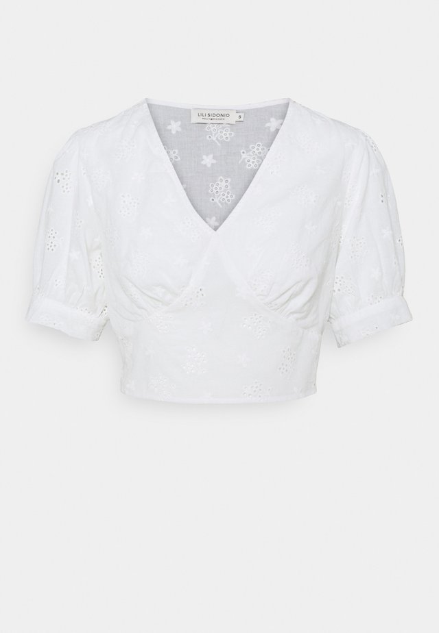 SET YOUNG LADIES - Blus - white