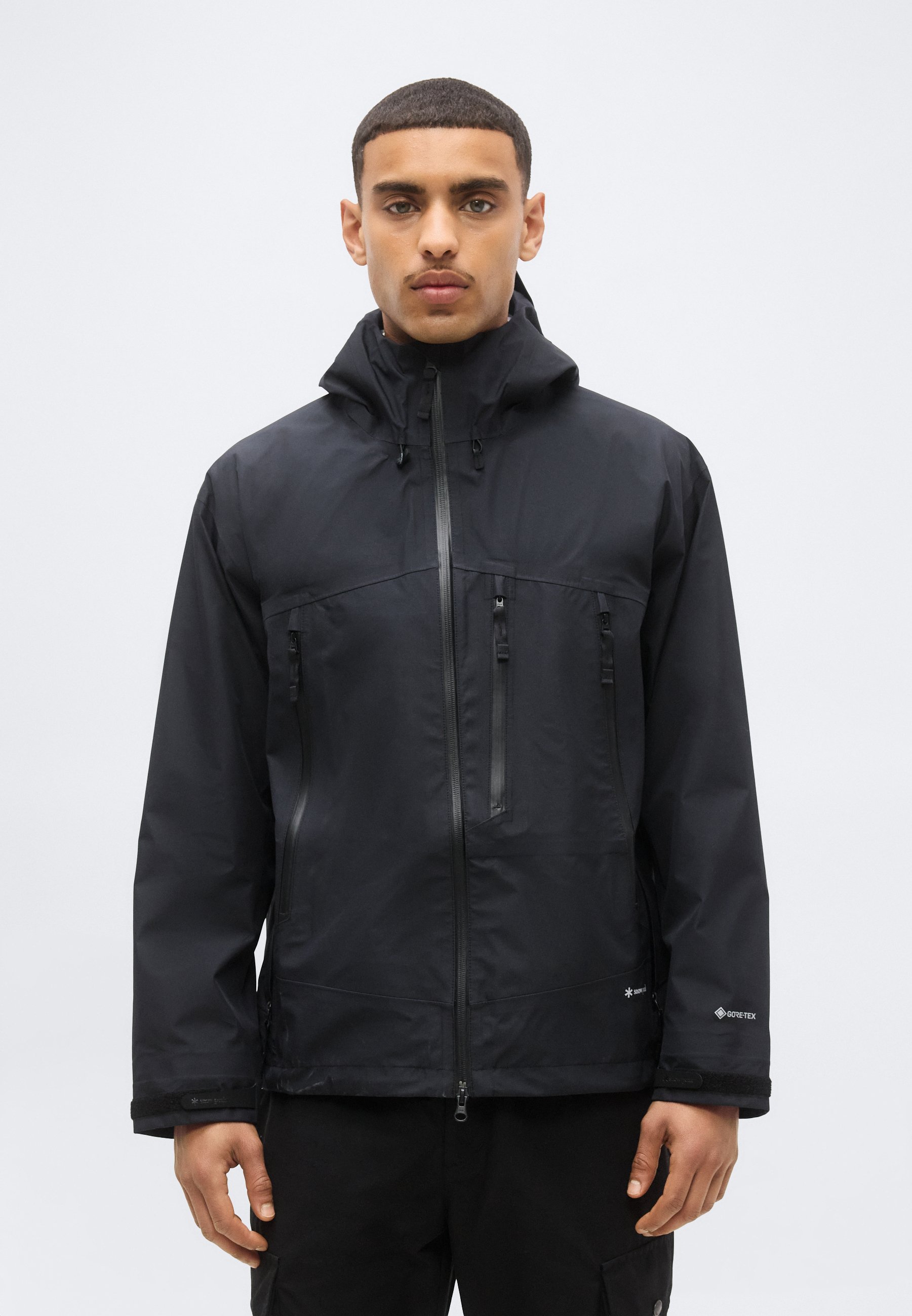 Snow Peak GORE-TEX RAIN JACKET - Hardshelljacke - black/schwarz
