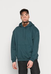 Weekday Sweatshirt com capuz - green