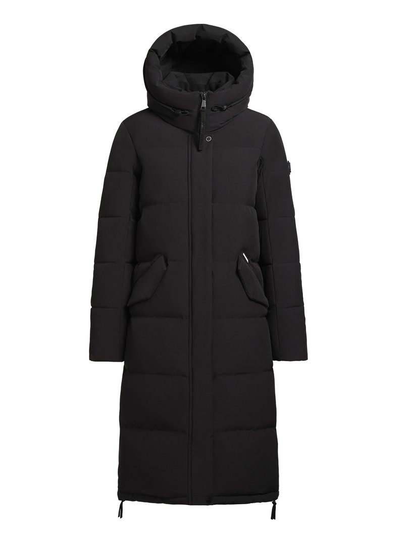 khujo Wintermantel zwart