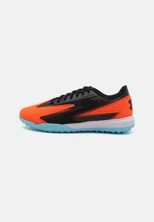 SHADOW TURF 3 - Chaussures de foot multicrampons - black/ares red