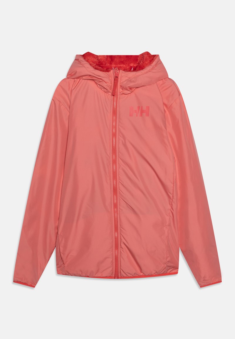 Helly Hansen - JUNIOR CHAMP REVERSIBLE - Giacca in pile - coral almon, Ingrandire