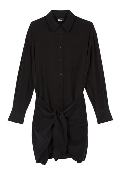 The Kooples Robe chemise - black